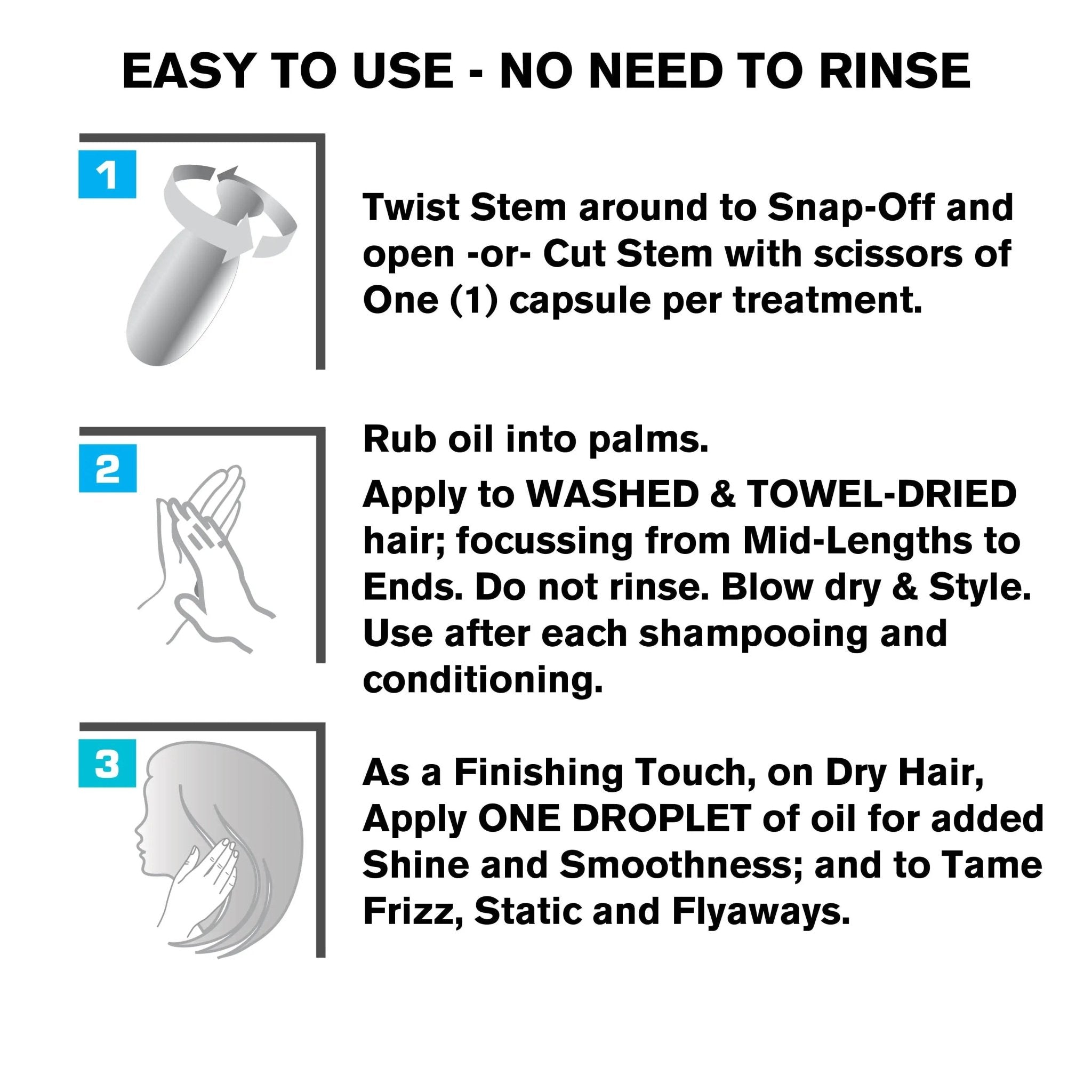 NORMADENSE Vegan Hair Oil for Normal to Thin - Looking Hair - 45 Capsules - SNOBGIRLS.com