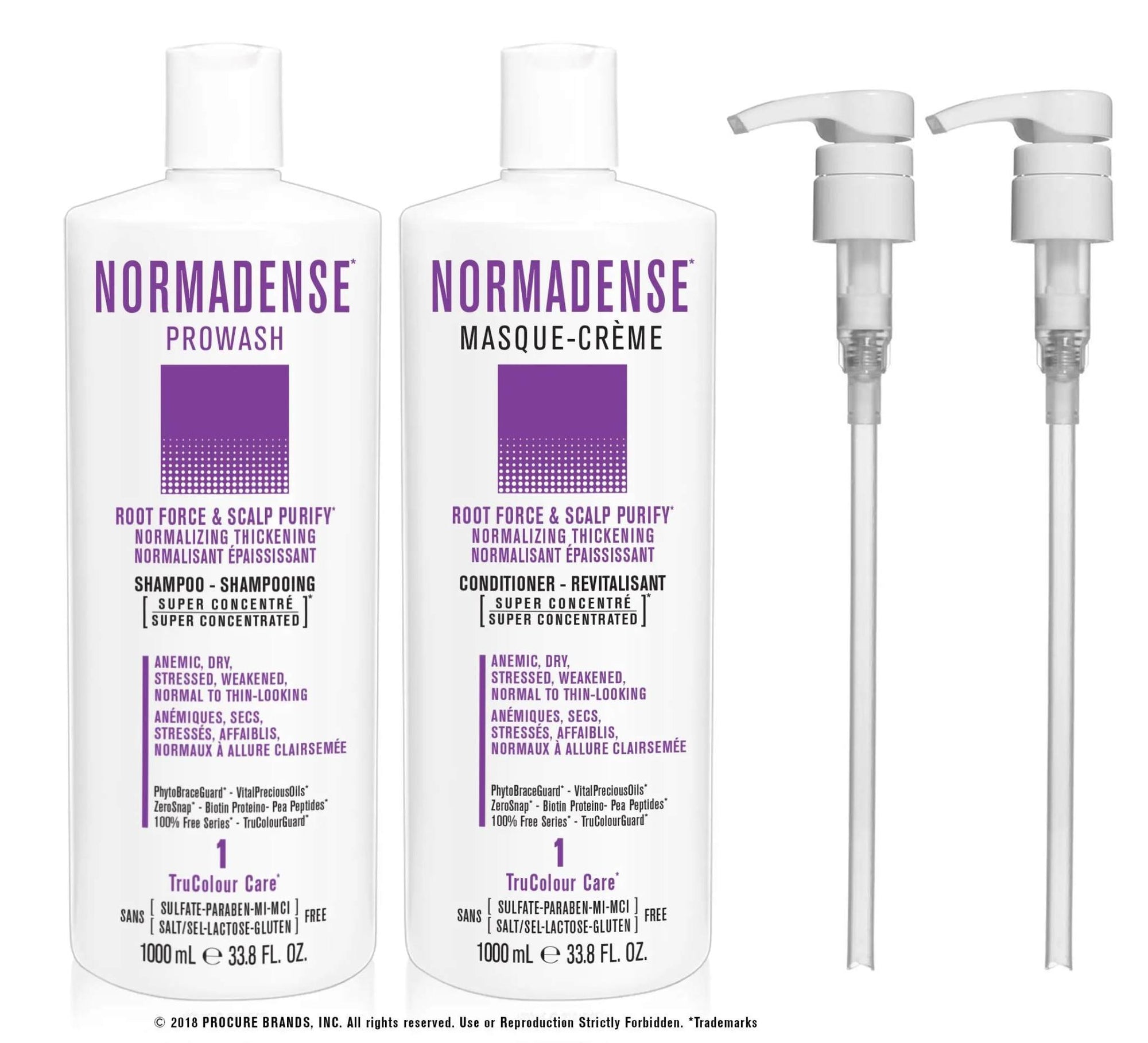 DUO NORMADENSE 1 - Prowash + Masque-Creme 1000 mLShampoo ConditionerSNOBGIRLS.com