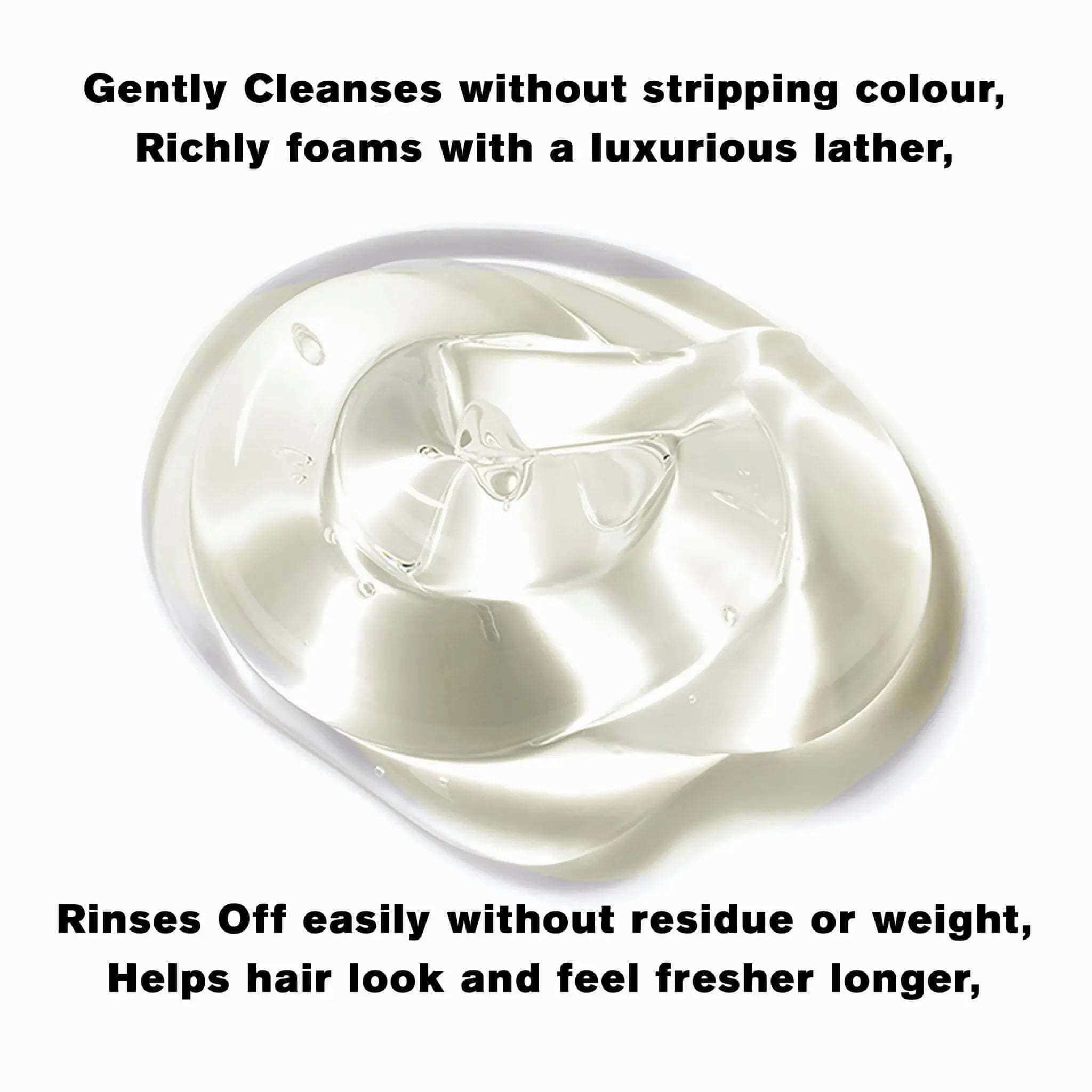 BODYDENSE Vegan Hair Shampoo rich creamy lather for gentle cleansing and weightless volume