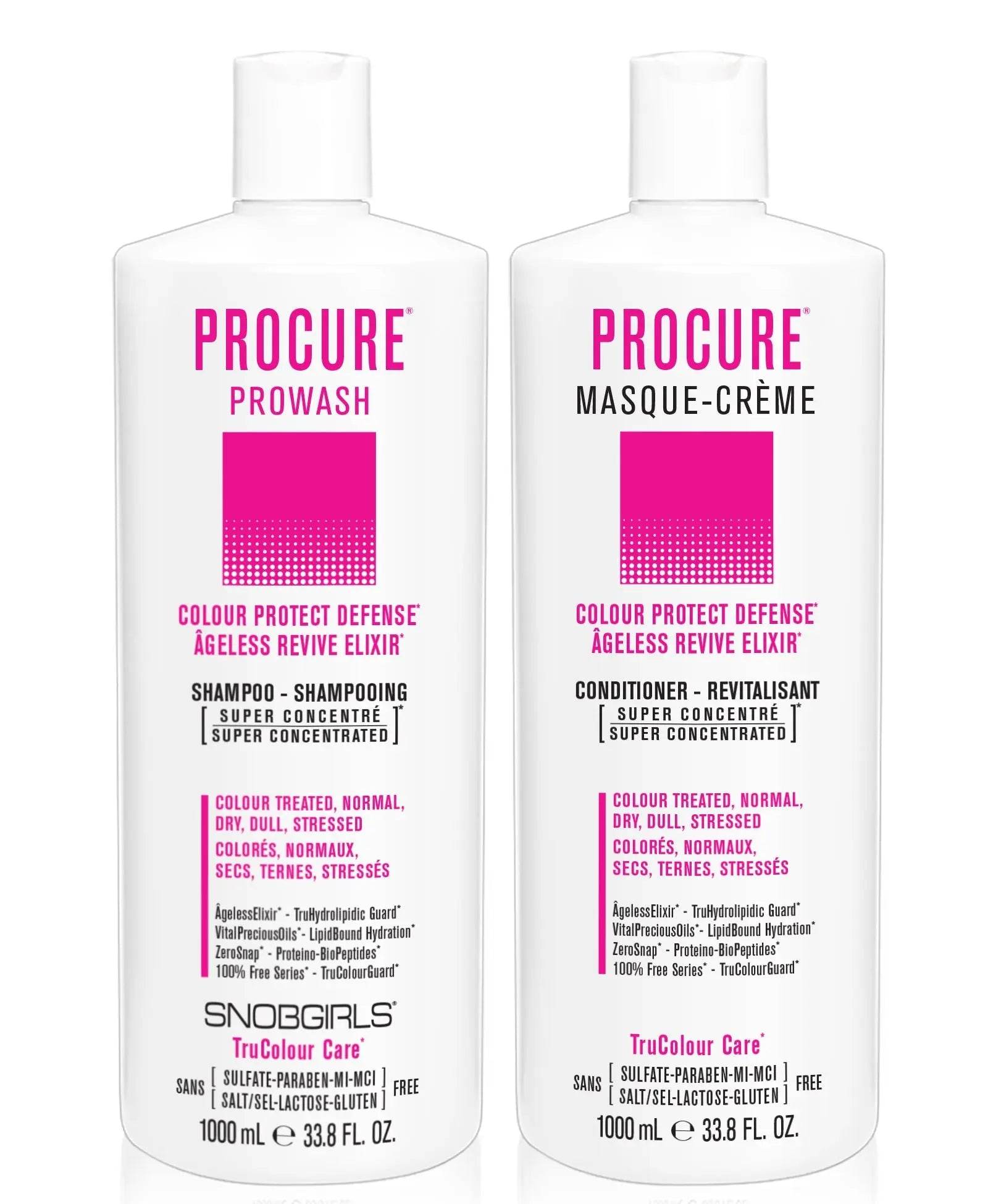 PROCURE Shampoo Conditioner Duo LITERSShampoo ConditionerSNOBGIRLS.com