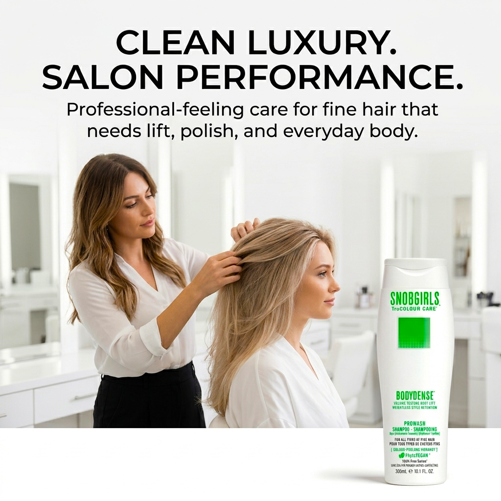 BODYDENSE Shampoo Conditioner duo bottles for weightless volume and body lift