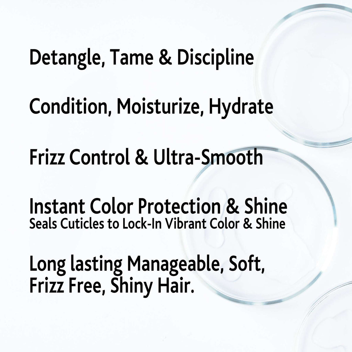 DUO CURALIGN hair care set with prowash and masque-creme for frizz control, hydration, color protection and smooth, shiny hair