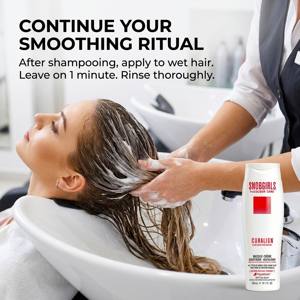 CURALIGN Vegan Conditioner for frizz control and smooth, soft, shiny hair