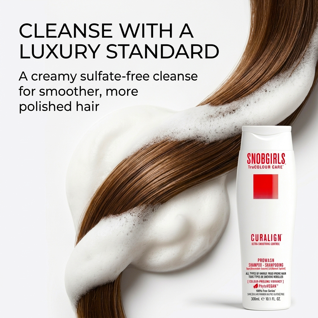 CURALIGN Shampoo Conditioner Duo for smooth, frizz-free, nourished curly and coarse hair