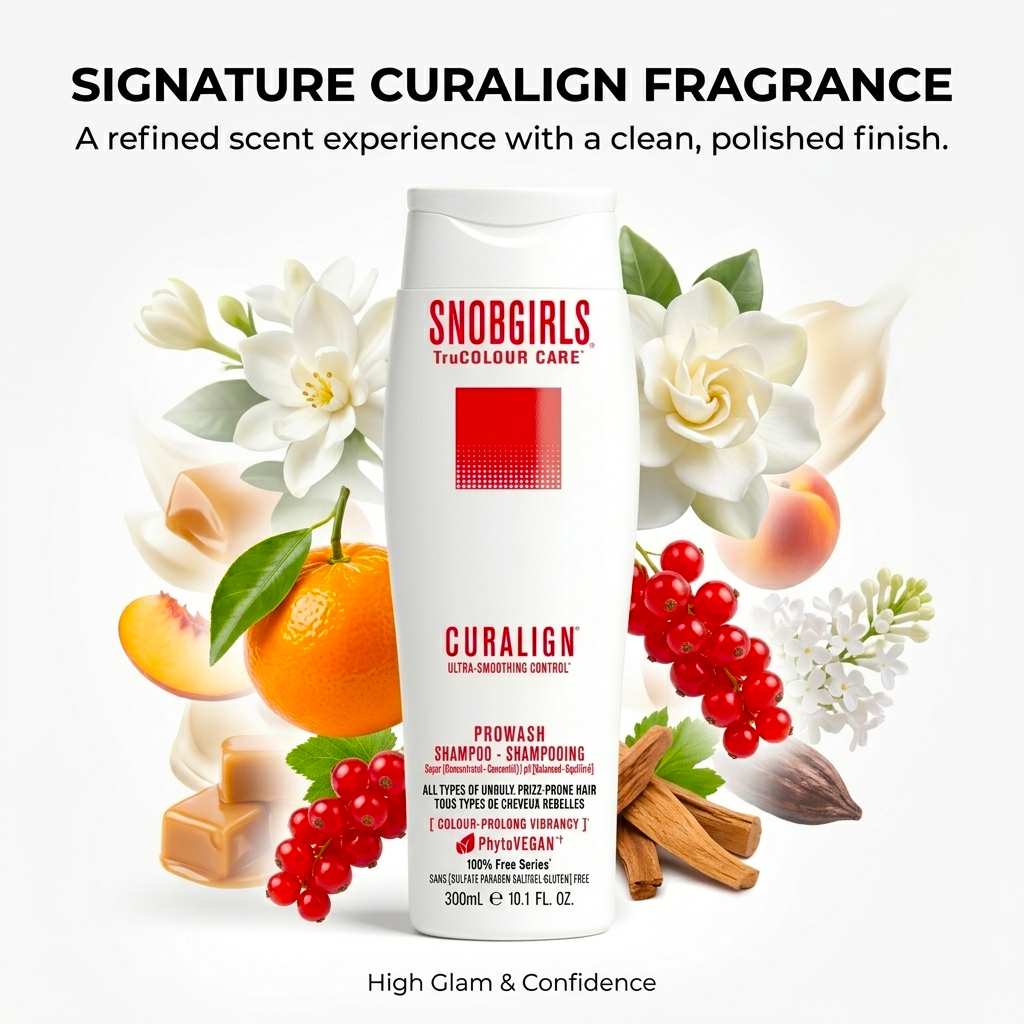 CURALIGN Vegan Shampoo Conditioner Hair Oil Trio for frizzy curly hair care