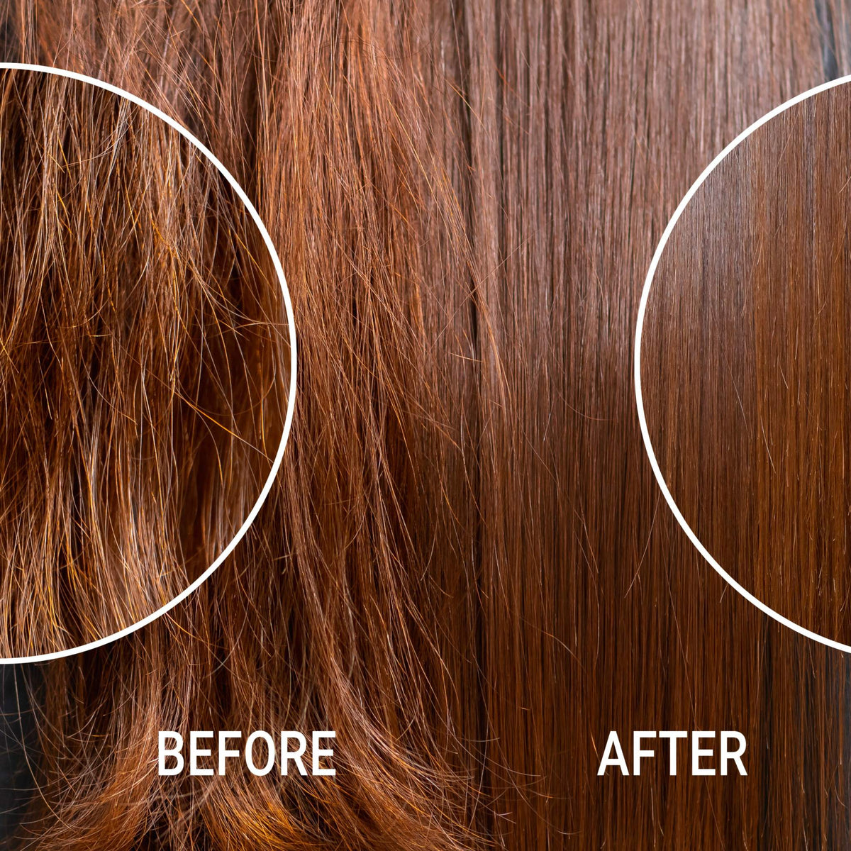 DUO HYDRAMEND shampoo and conditioner before and after intense hydration repair for dry damaged hair