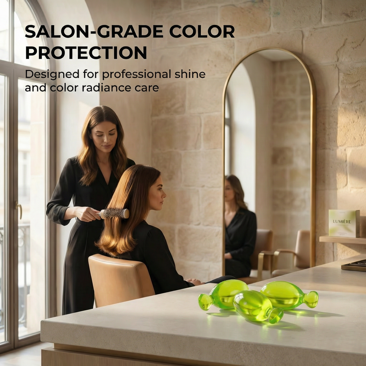 LUMIÈRE HIGHCURE Hair Oil 45 capsules for color-treated hair shine and nourishment