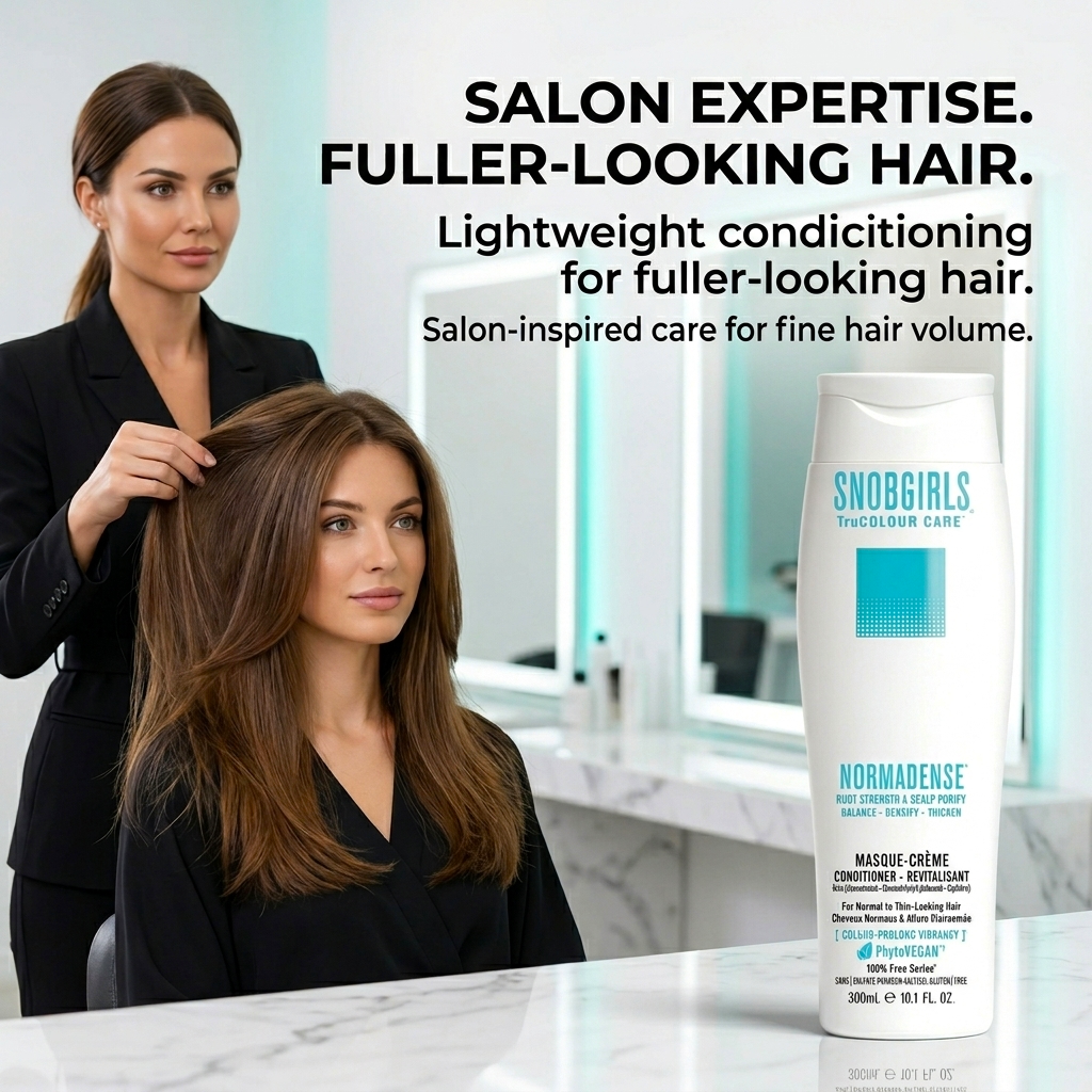 NORMADENSE 2 vegan hair conditioner for fuller, denser, and nourished thin, brittle hair