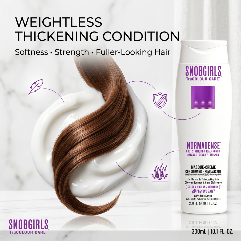 NORMADENSE 1 Masque-Creme vegan hair conditioner for thicker, fuller, and nourished thin-looking hair