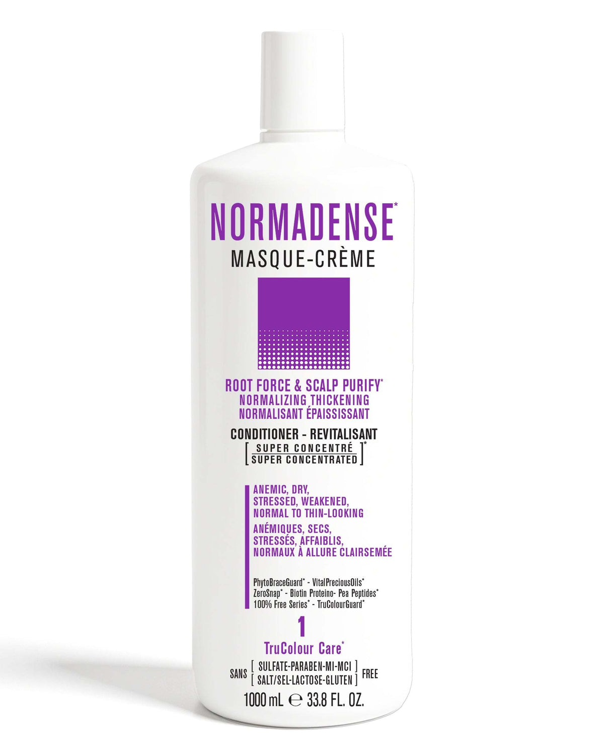 NORMADENSE 1 Shampoo Conditioner Duo for dry, stressed, thin-looking hair nourishing scalp and hair with vegan formula