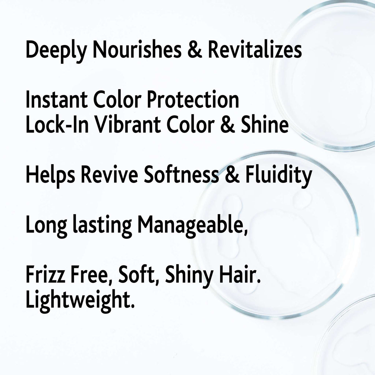 DUO PROCURE haircare set for color protection, nourishment, frizz-free shiny hair, and lightweight manageability