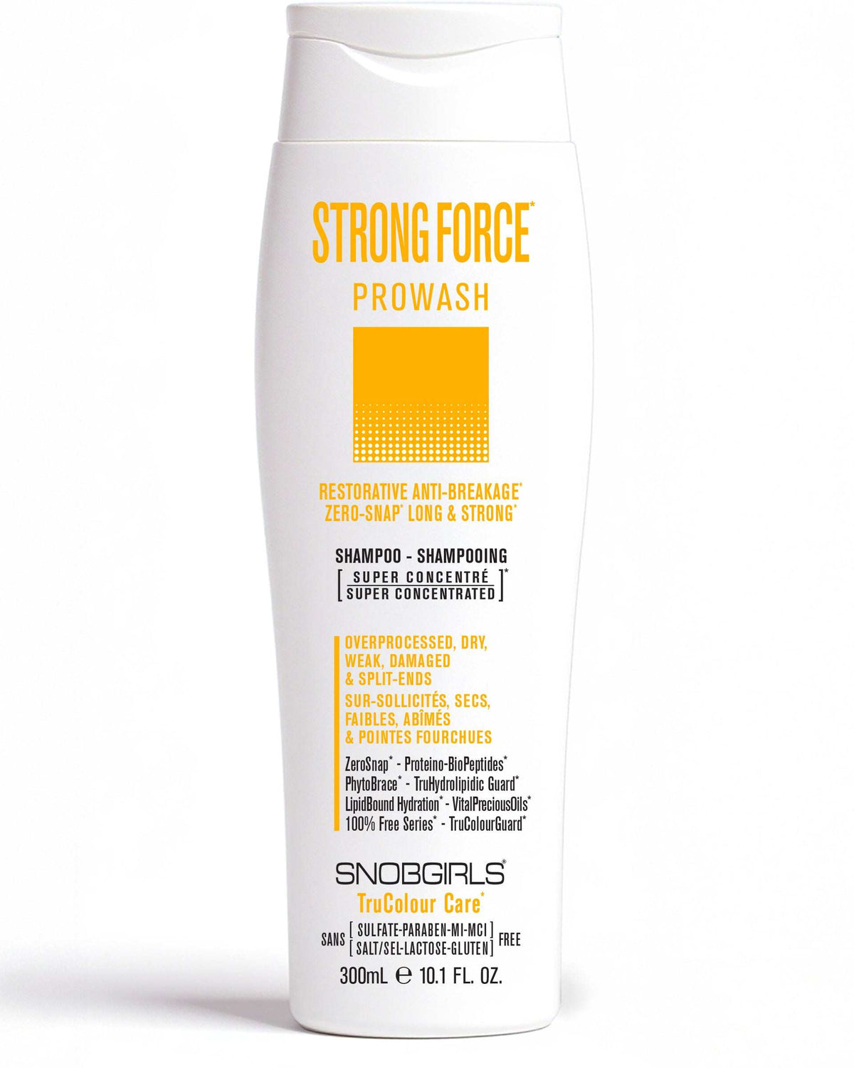 STRONGFORCE Shampoo Conditioner duo for restorative anti-breakage and nourishing damaged hair