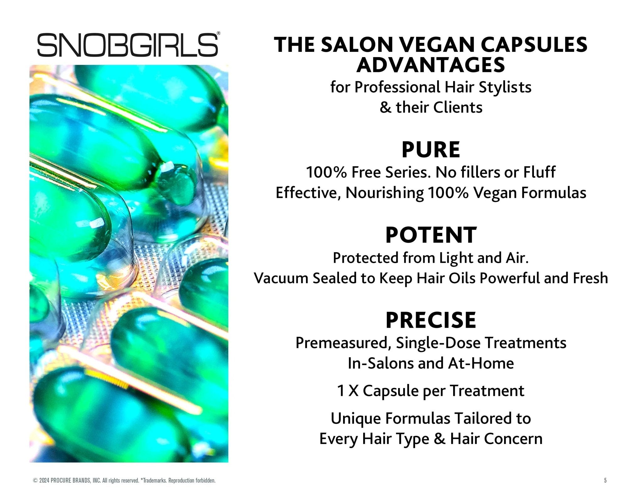 BODYDENSE Vegan Hair Oil for Volume Texture Body Lift - 45 Capsules - SNOBGIRLS.com