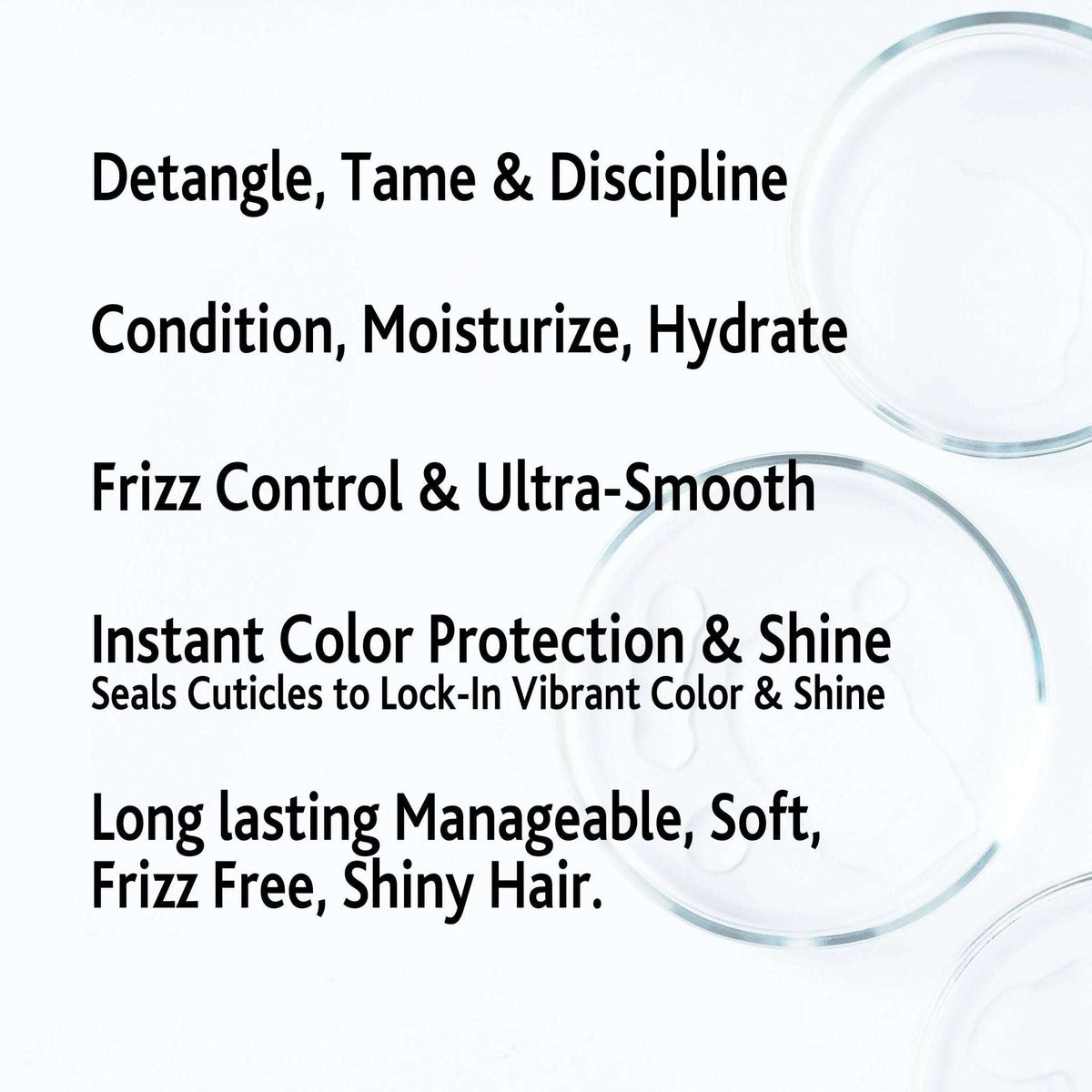 CURALIGN Vegan Hair Oil capsules for frizz control, hydration, color protection, and ultra-smooth, shiny hair.