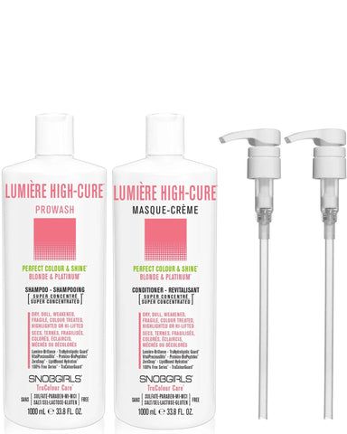 DUO LUMIERE HIGH - CURE - Prowash + Masque - Creme 1000 mL - SNOBGIRLS.com