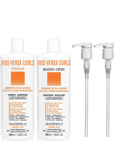 DUO VICE - VERSA CURLS - Shampoo Conditioner 1000 mL - SNOBGIRLS.com