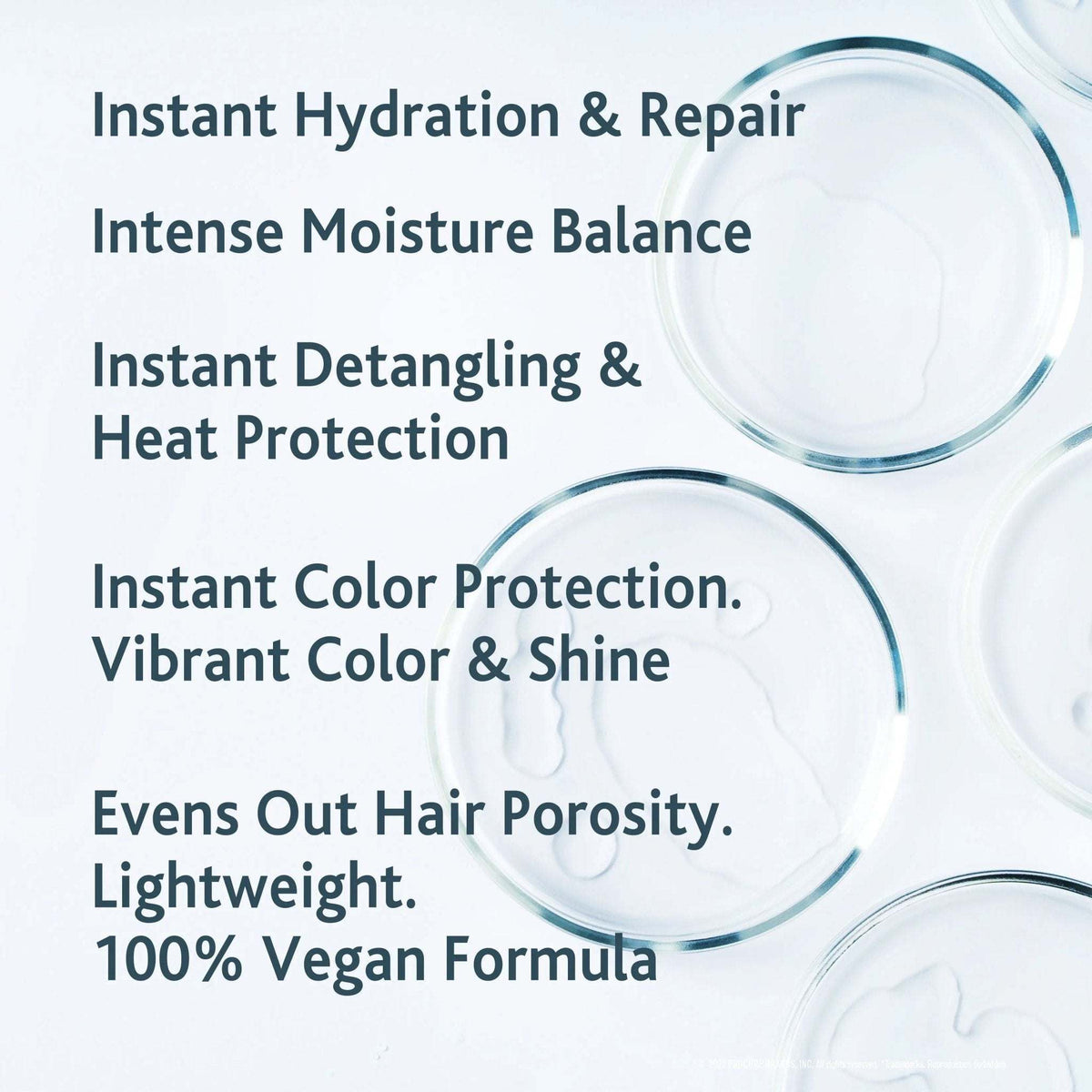 HYDRAMEND Vegan Hair Oil for hydration, repair, detangling, heat and color protection, lightweight, vegan formula
