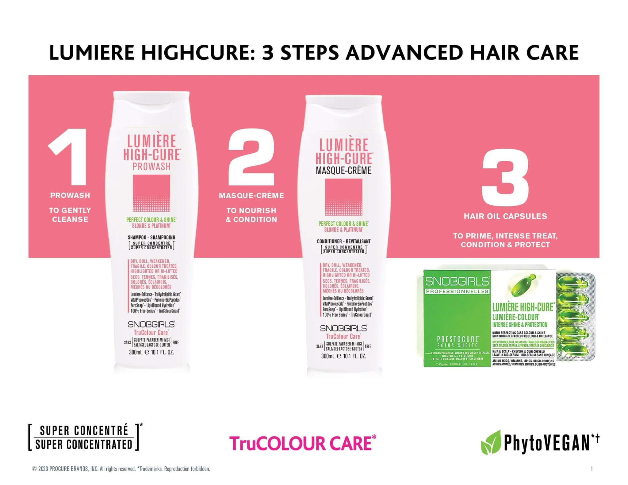 LUMIERE HIGHCURE Shampoo Conditioner Duo - SNOBGIRLS.com