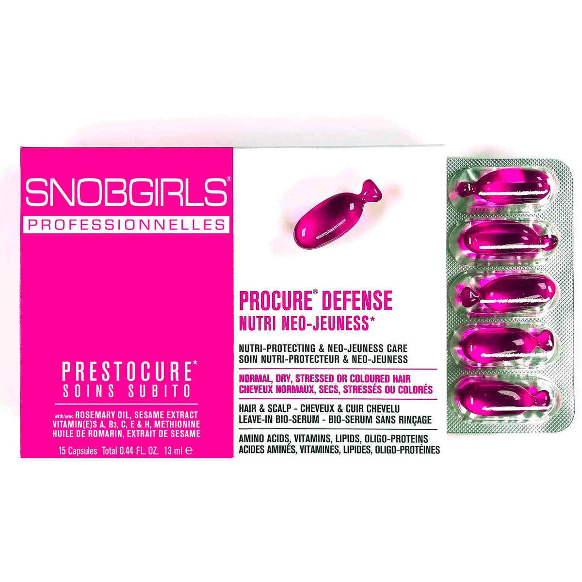 PROCURE Colour Protect Defense Hair Oil - 90 Capsules - SNOBGIRLS.com