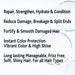 STRONGFORCE Vegan Hair Oil for Strength Repair & Split - End Seal - 45 Capsules - SNOBGIRLS.com