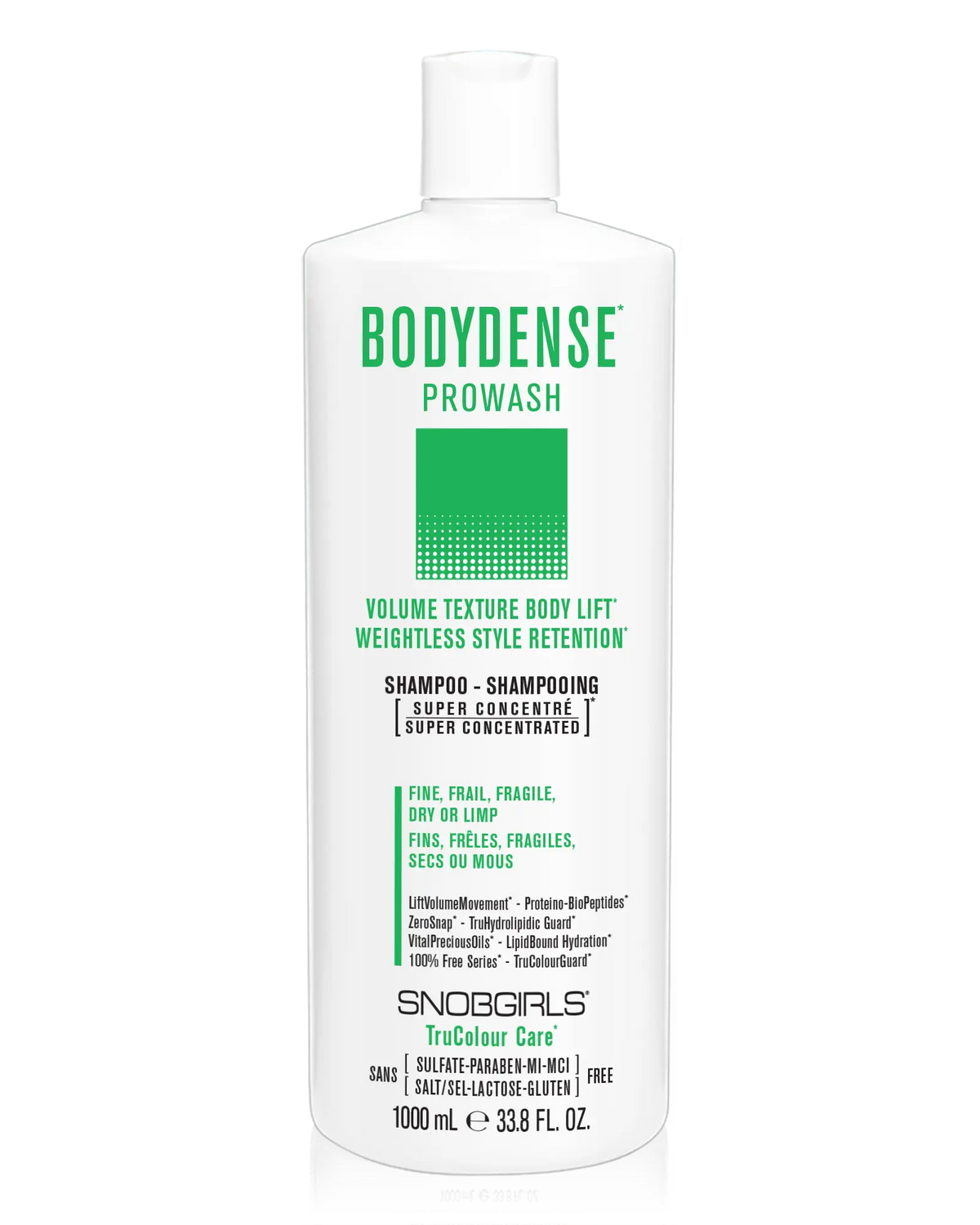 BODYDENSE Prowash (shampoo) 33.8 FL. OZ. - SNOBGIRLS.com