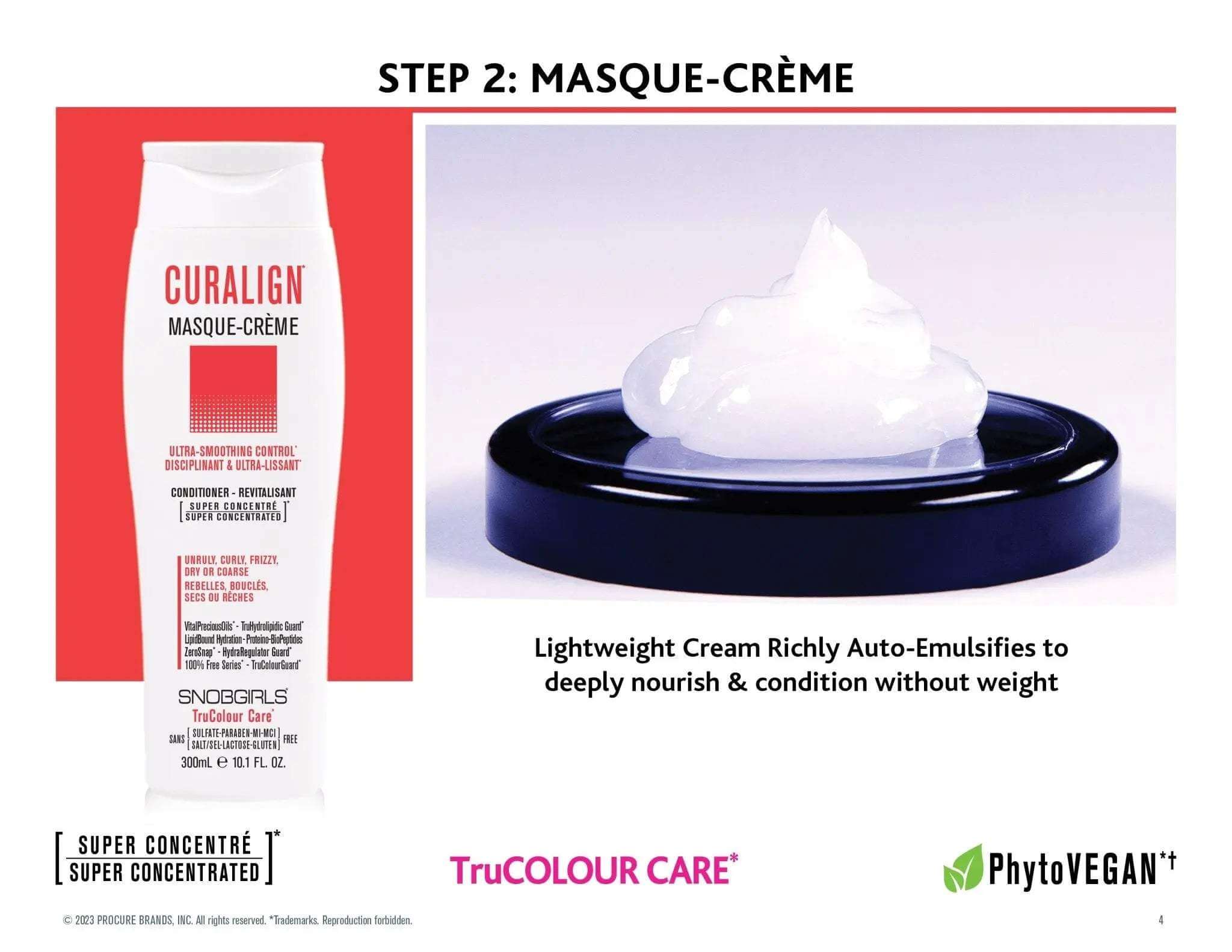 CURALIGN Masque - Creme Vegan Hair Conditioner - SNOBGIRLS.com