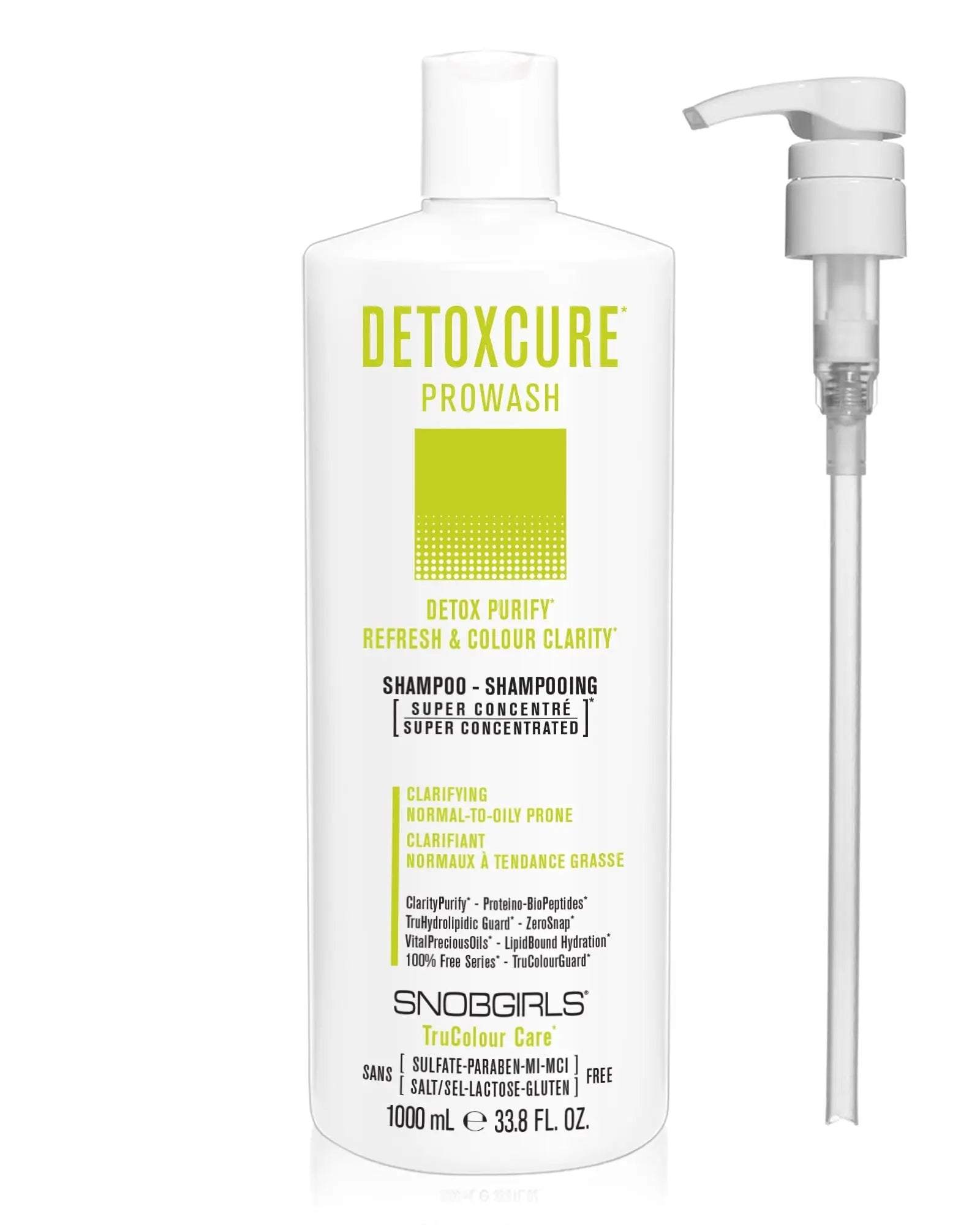 DETOXCURE Prowash (shampoo) 33.8 FL. OZ. + Pump - SNOBGIRLS.com