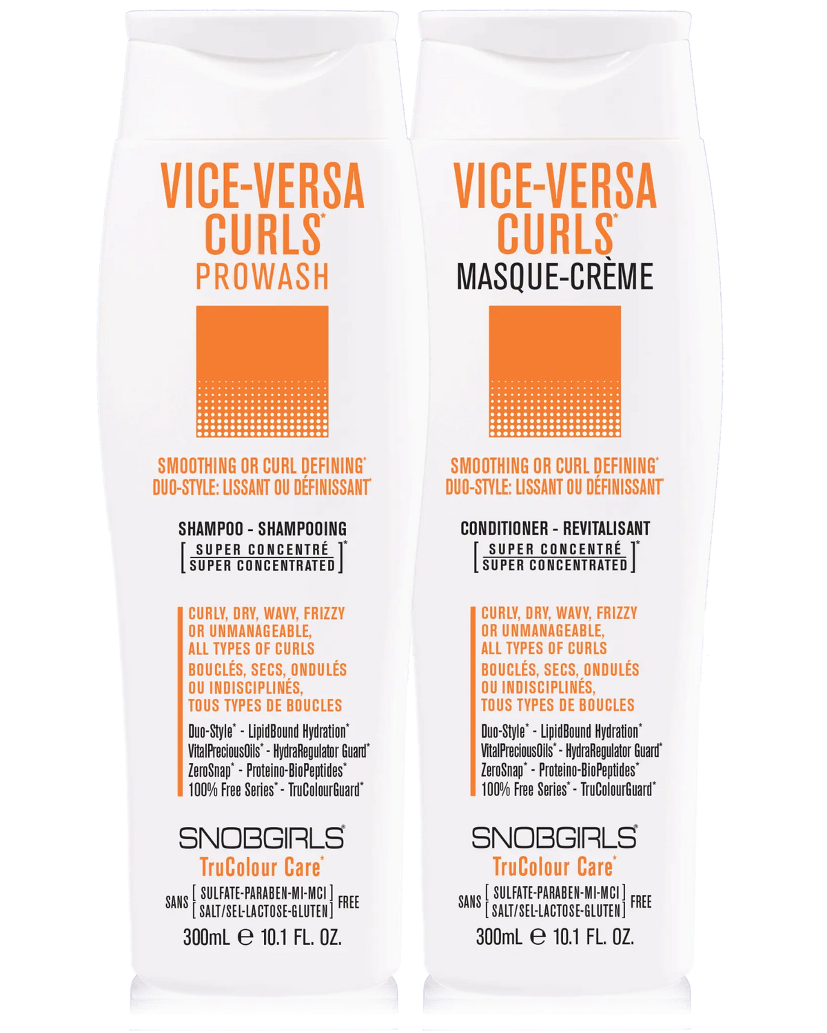 VICE-VERSA CURLS Shampoo Conditioner DuoVICE-VERSA CURLS Shampoo Conditioner DuoSNOBGIRLS.com