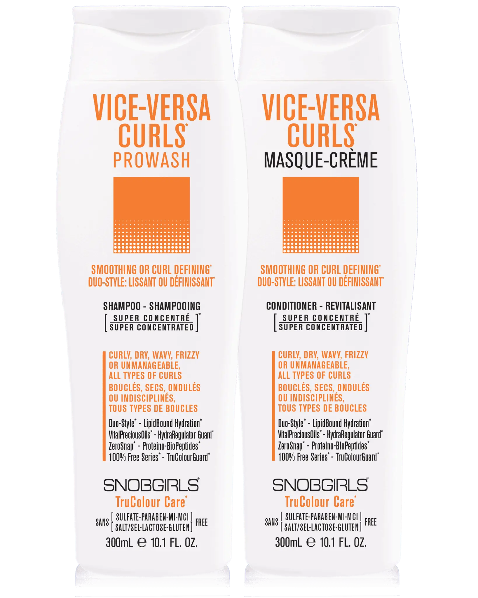 VICE-VERSA CURLS Shampoo Conditioner DuoVICE-VERSA CURLS Shampoo Conditioner DuoSNOBGIRLS.com