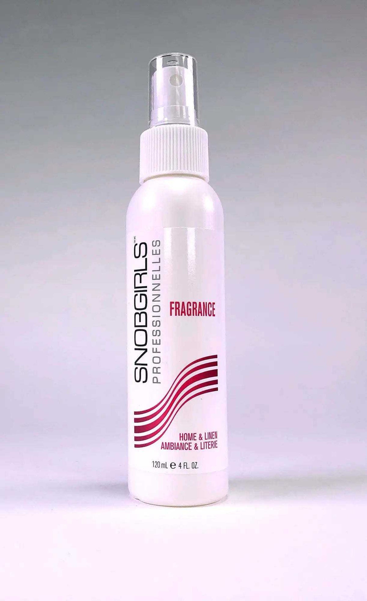 SNOBGIRLS HOME & LINEN Fragrance spray bottle with floral and fresh scent notes for home ambiance