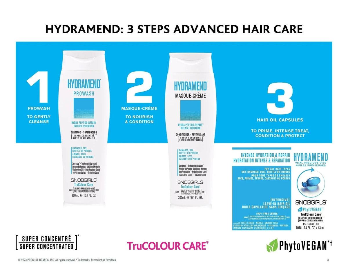 HYDRAMEND Prowash (shampoo) 10.1 FL. OZ. - SNOBGIRLS.com