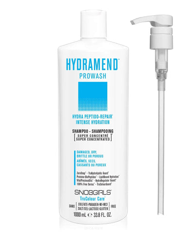 HYDRAMEND Prowash Vegan Hydrating Shampoo & Pump - SNOBGIRLS.com