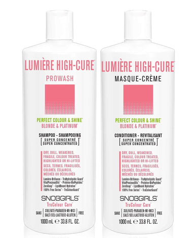 LUMIERE HIGHCURE Shampoo Conditioner Duo LITERS - SNOBGIRLS.com