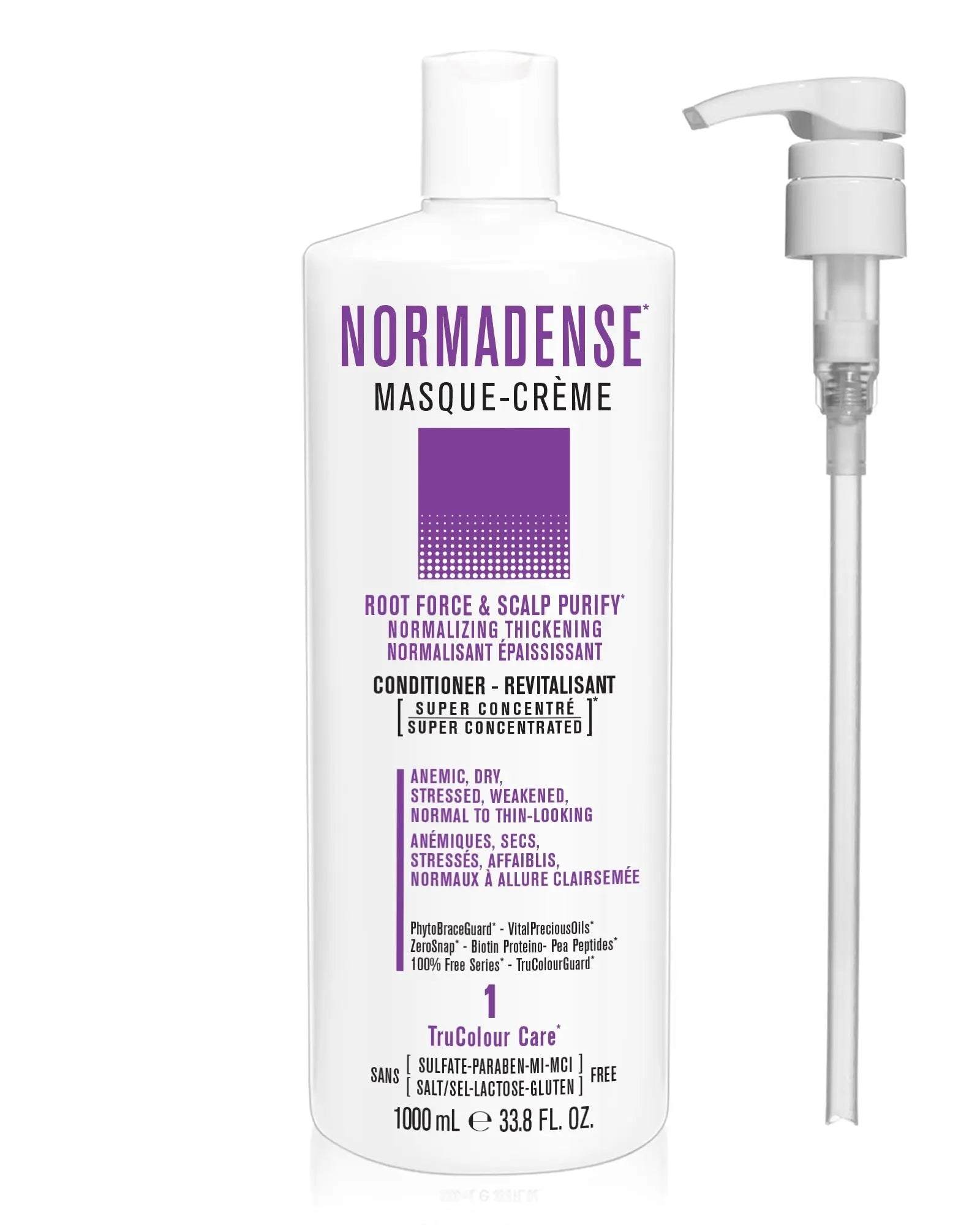 NORMADENSE 1 Masque-Creme (conditioner) 33.8 FL. OZ. + Pump - SNOBGIRLS.com