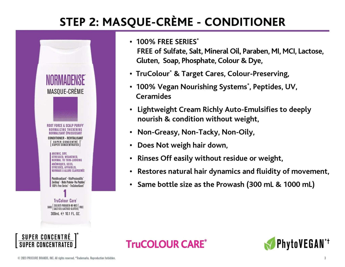 NORMADENSE 1 Masque-Creme Vegan Hair Conditioner &amp; PumpNORMADENSE 1 Masque-Creme Vegan Hair Conditioner &amp; PumpSNOBGIRLS.com