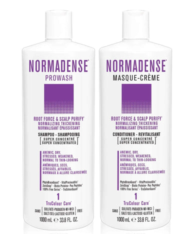 NORMADENSE 1 Shampoo Conditioner Duo LITERS - SNOBGIRLS.com