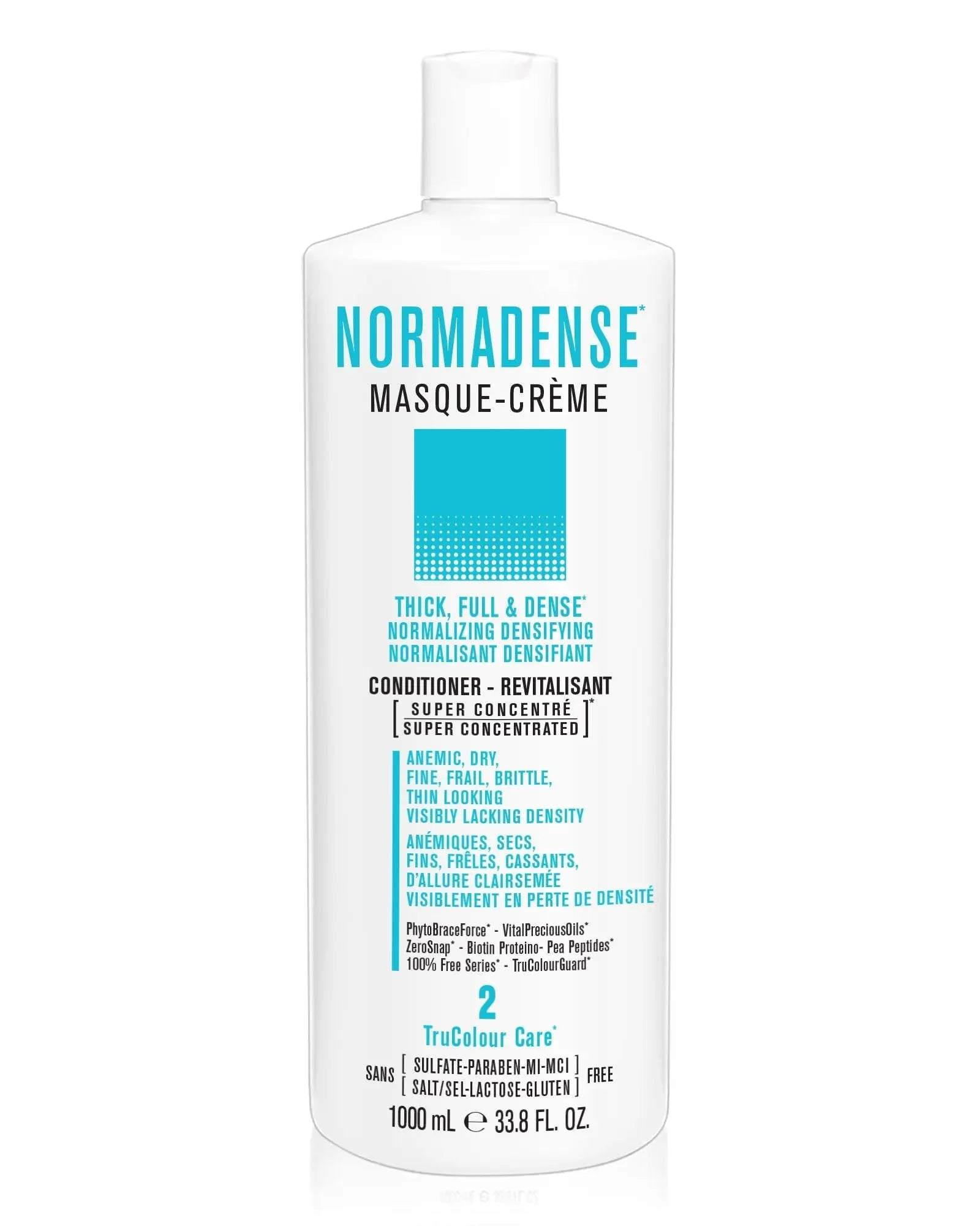 NORMADENSE 2 Masque-Creme (conditioner) 33.8 FL. OZ. - SNOBGIRLS.com