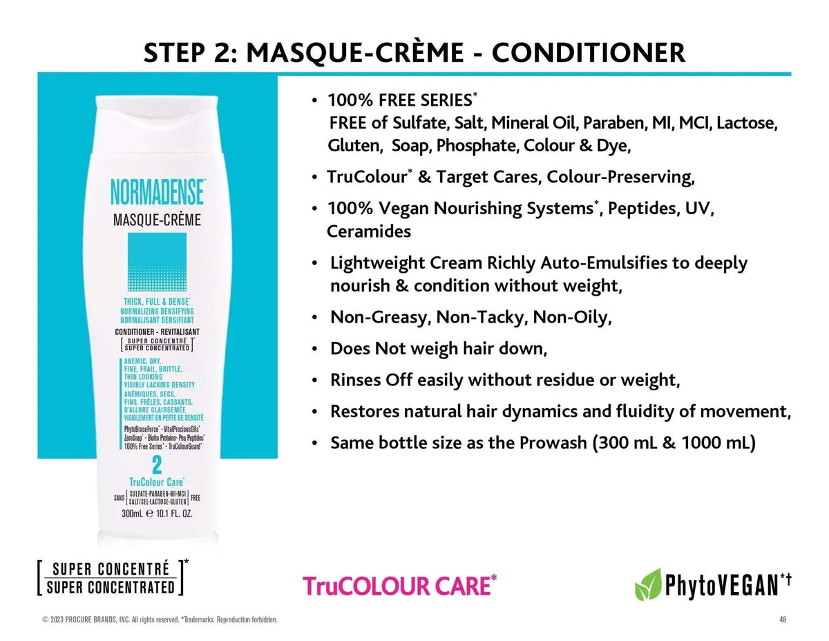 NORMADENSE 2 Masque-Creme Vegan Hair Conditioner &amp; PumpNORMADENSE 2 Masque-Creme Vegan Hair Conditioner &amp; PumpSNOBGIRLS.com