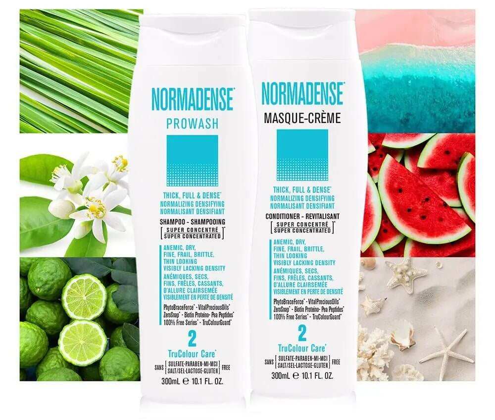 NORMADENSE 2 Masque-Creme vegan conditioner for dry, thin hair, thickens and nourishes with super concentrated formula