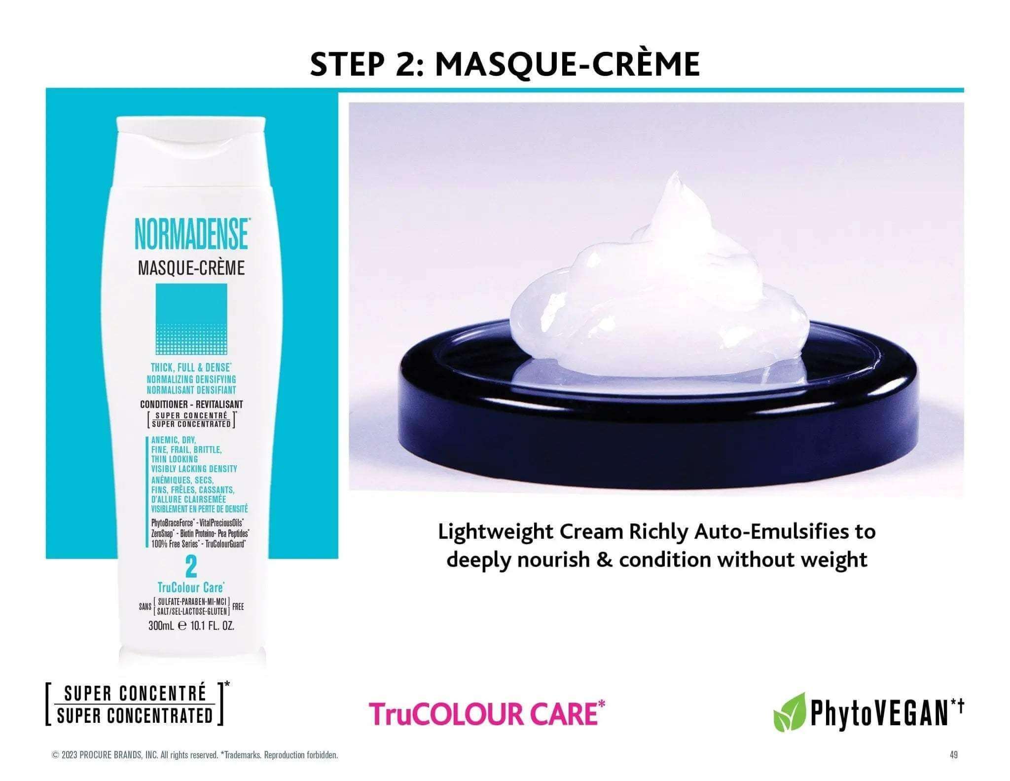 NORMADENSE 2 Masque - Creme Vegan Conditioner - SNOBGIRLS.com