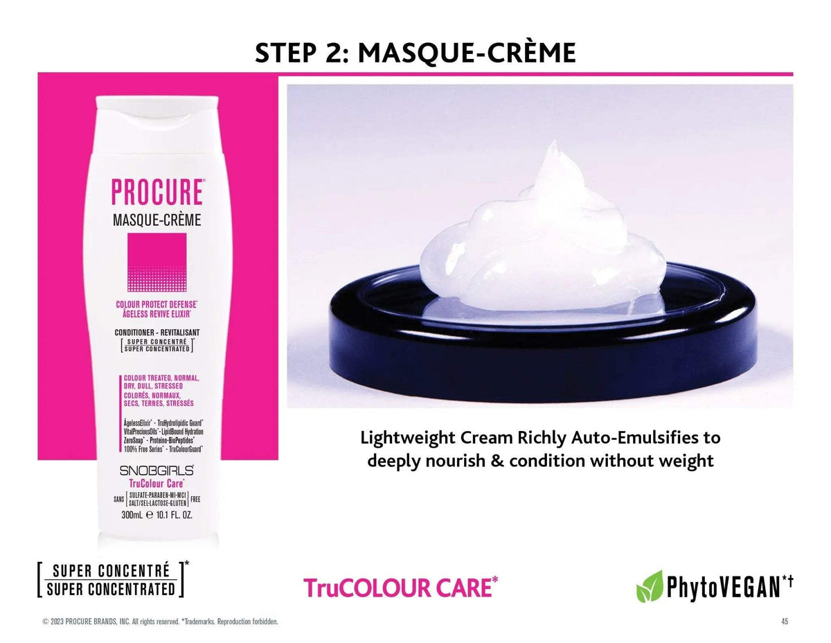 PROCURE Masque-Creme (conditioner) 10.1 FL. OZ. - SNOBGIRLS.com