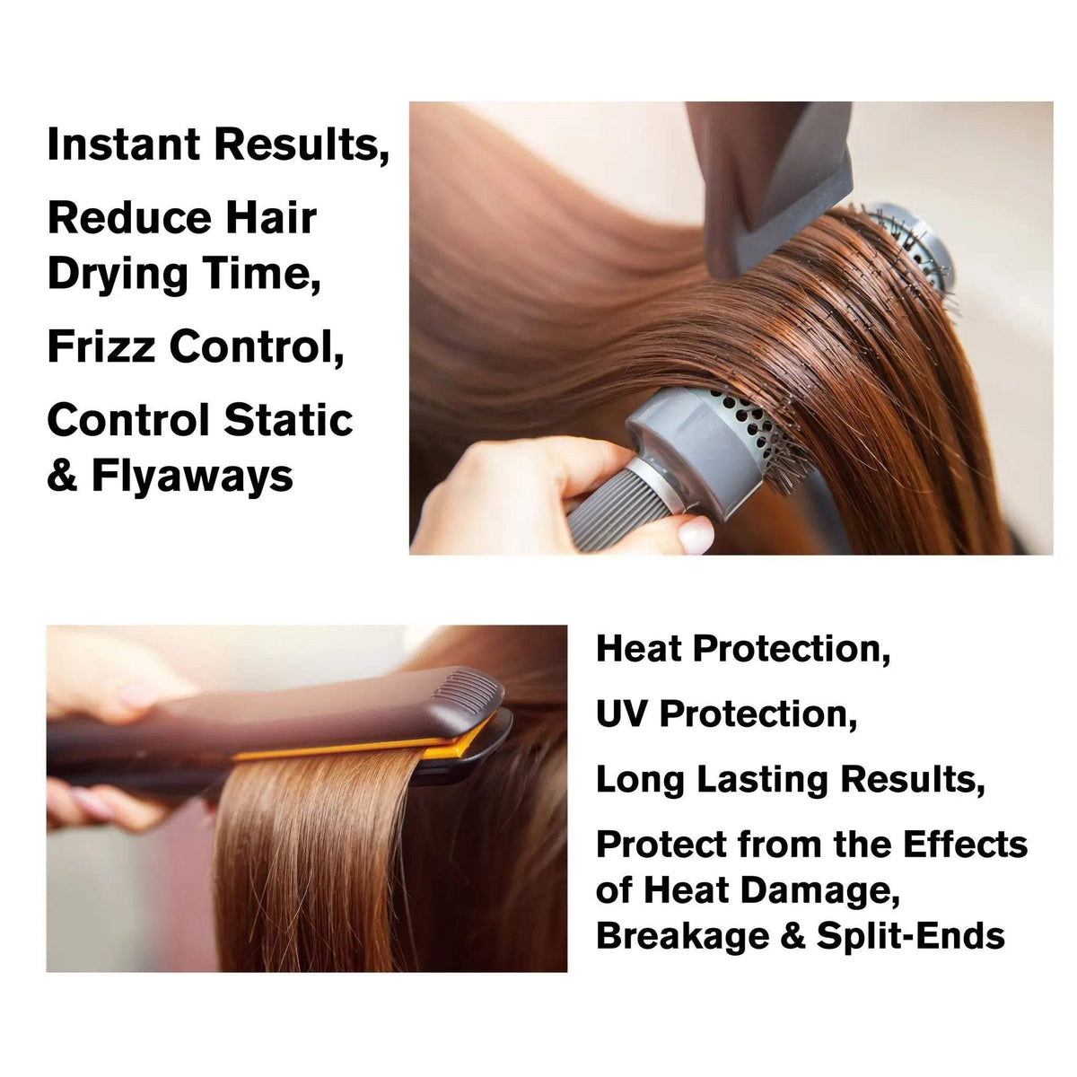 STRONGFORCE Intensive Leave-In Hair Oil with Argan Oil, Hyaluronic Acid, Ceramides, Peptides &amp; Vitamins - SNOBGIRLS.com