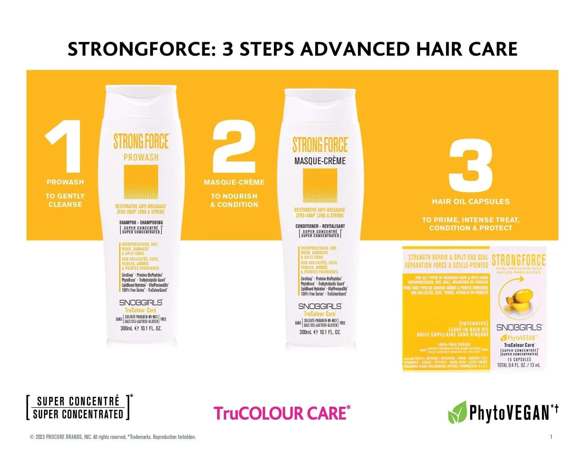 STRONGFORCE Masque - Creme Vegan Hair Conditioner - SNOBGIRLS.com