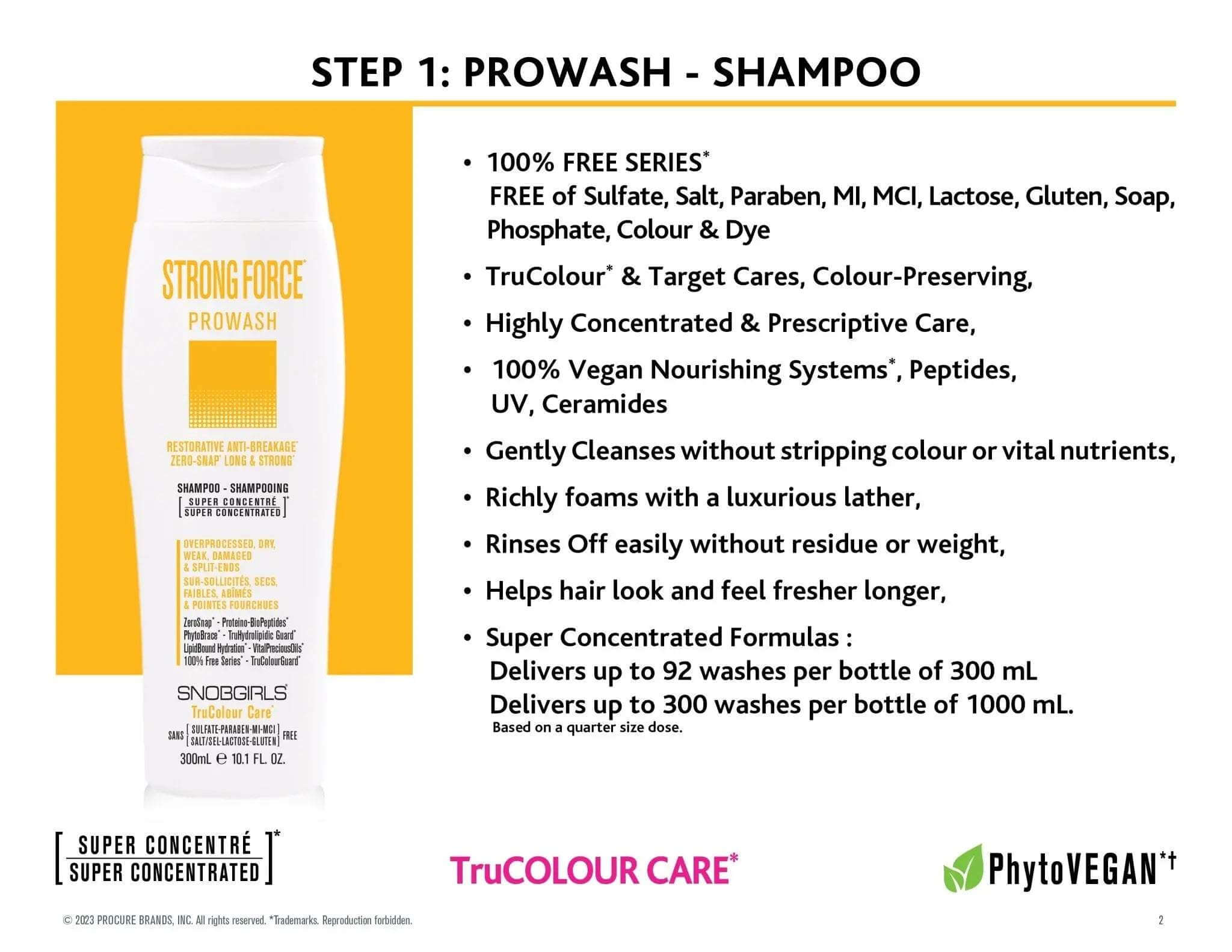 Trio STRONGFORCE Vegan Shampoo, Conditioner, Hair Oil - SNOBGIRLS.com