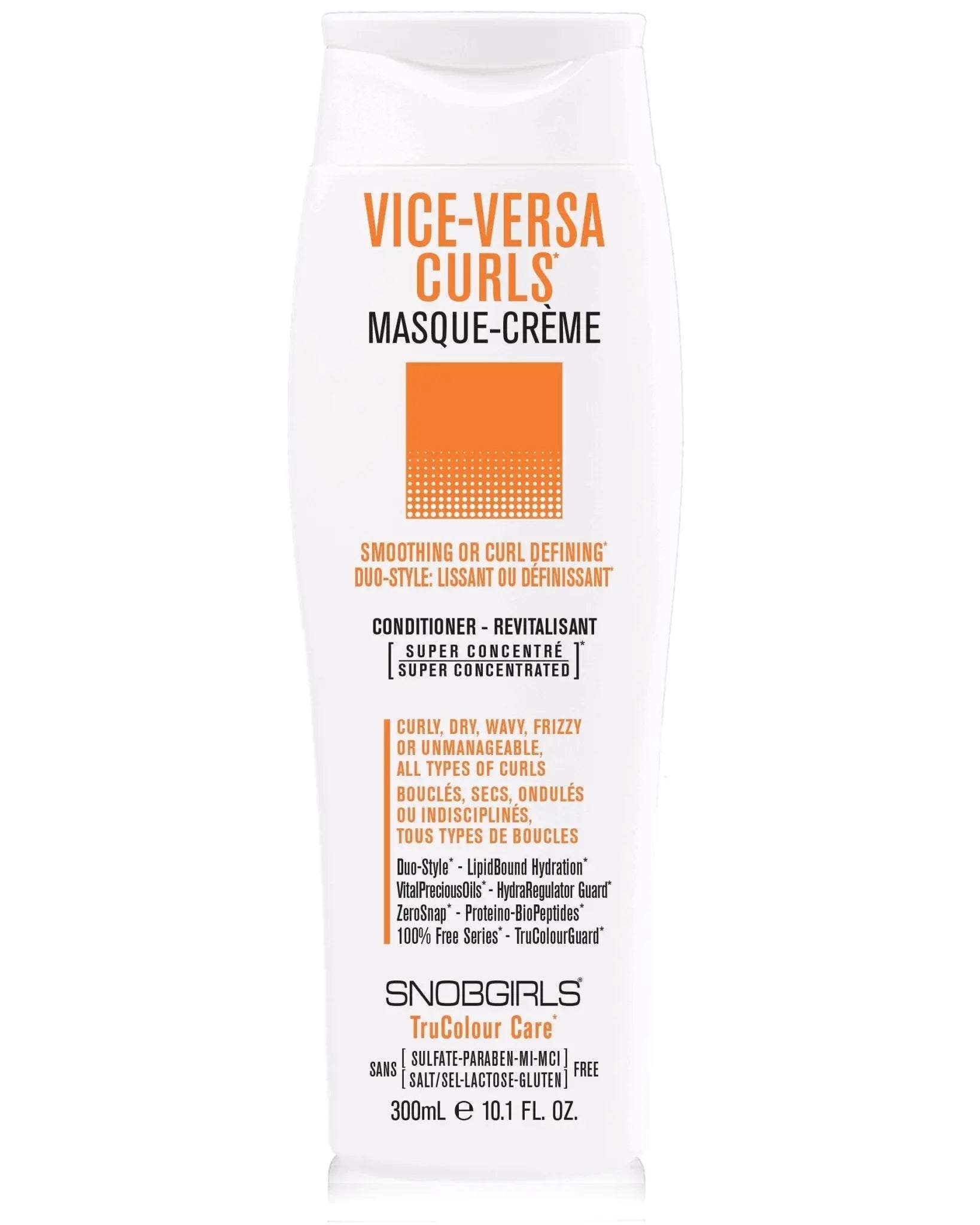 VICE-VERSA CURLS Masque-Creme (conditioner) 10.1 FL. OZ. - SNOBGIRLS.com