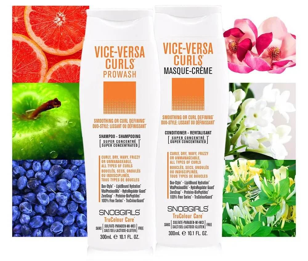 VICE - VERSA CURLS Prowash Vegan Hair Shampoo & Pump - SNOBGIRLS.com