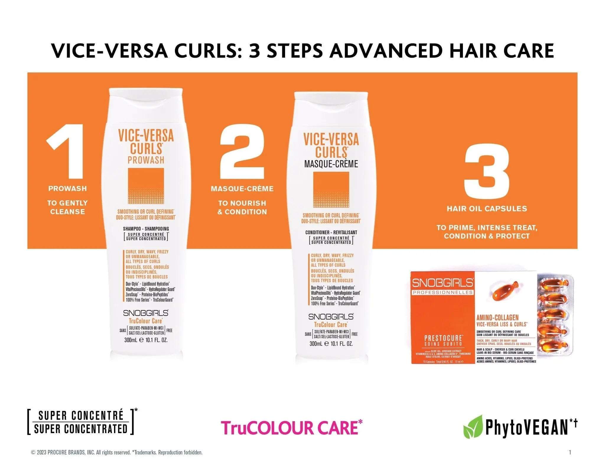VICE - VERSA CURLS Shampoo Conditioner Duo LITERS - SNOBGIRLS.com